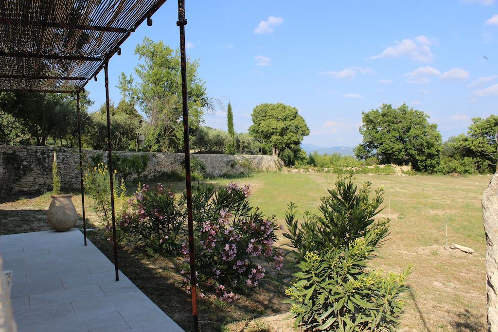Gite Les Rapieres Gordes Exterior foto